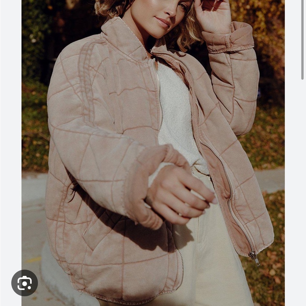 Free people Dolman quilted jacket